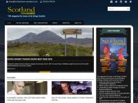 Screenshot of the Scotland Correspondent Website - clients of MC Software Solutions